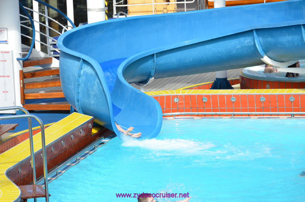 066: Carnival Elation, Fun Day at Sea 1, Water Slide, 