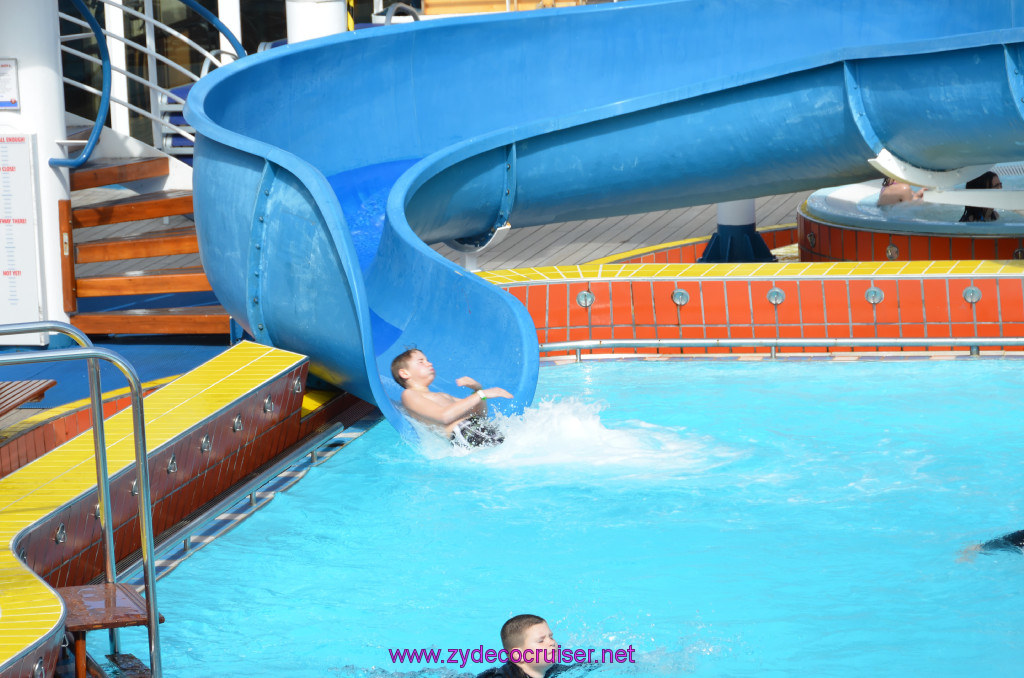 067: Carnival Elation, Fun Day at Sea 1, Water Slide, 