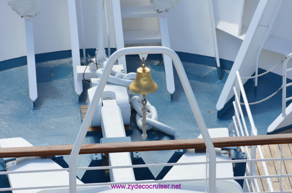 073: Carnival Elation, Fun Day at Sea 1, Ship Bell, 