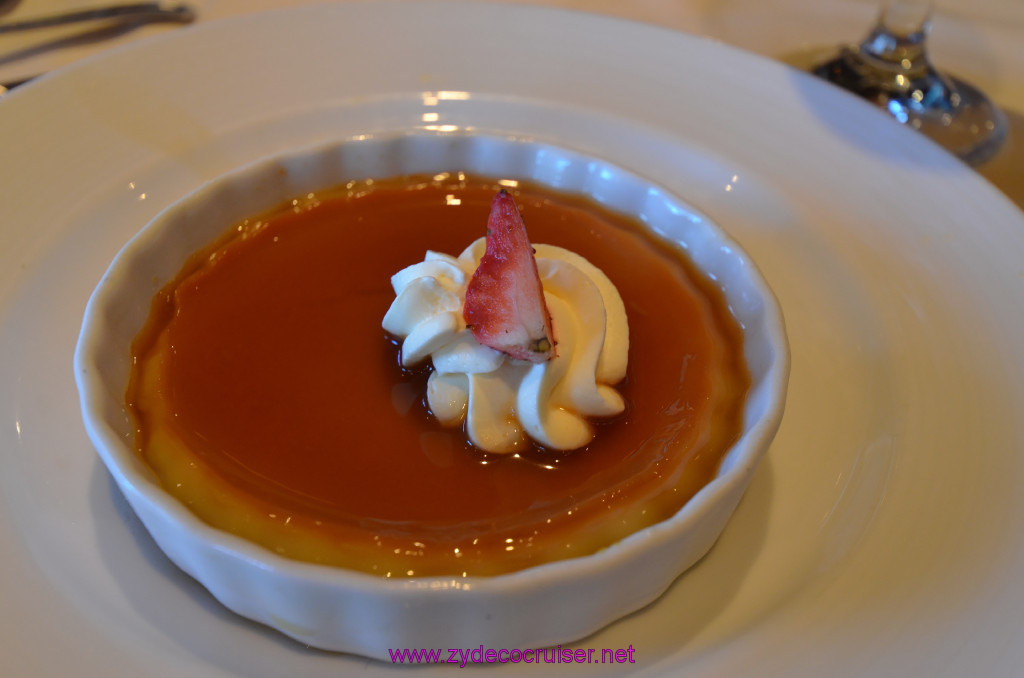 154: Carnival Elation, Fun Day at Sea 1, MDR Lunch, Crème Caramel, 