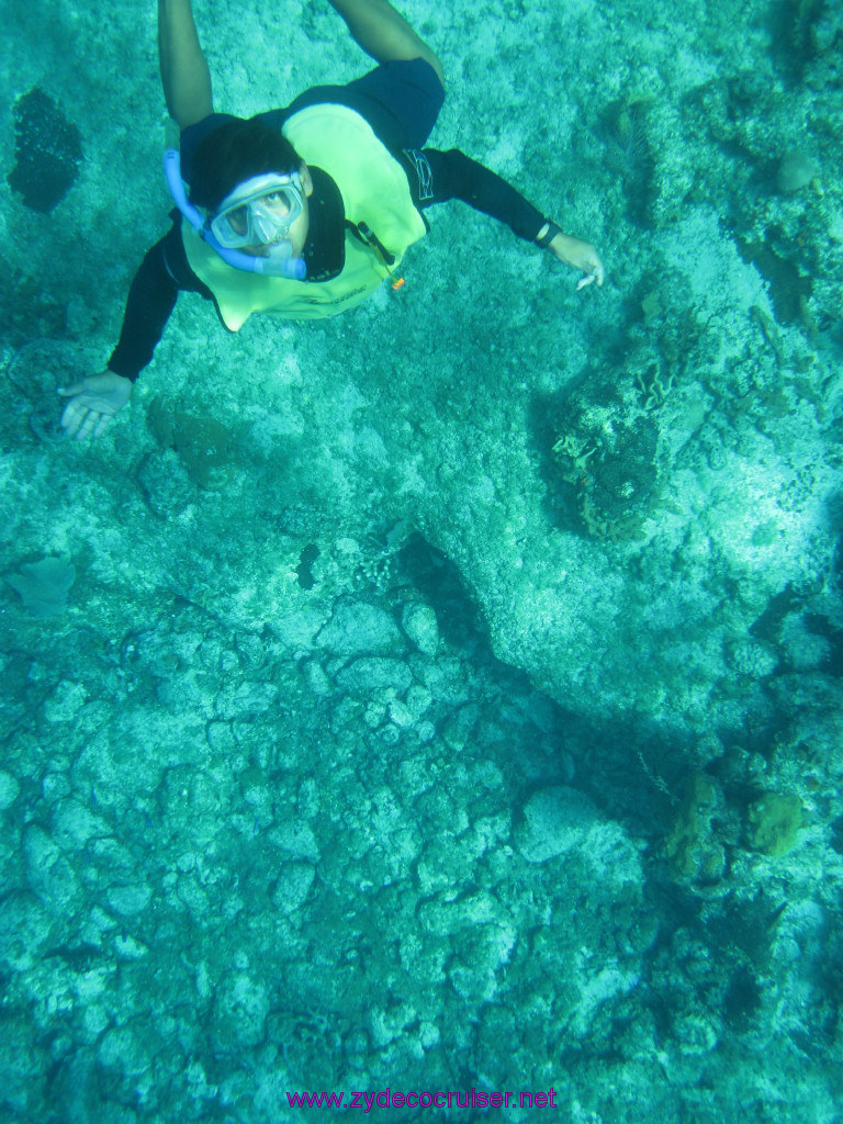 062: Carnival Elation Cruise, Cozumel, Two Reef Snorkeling by Boat, 