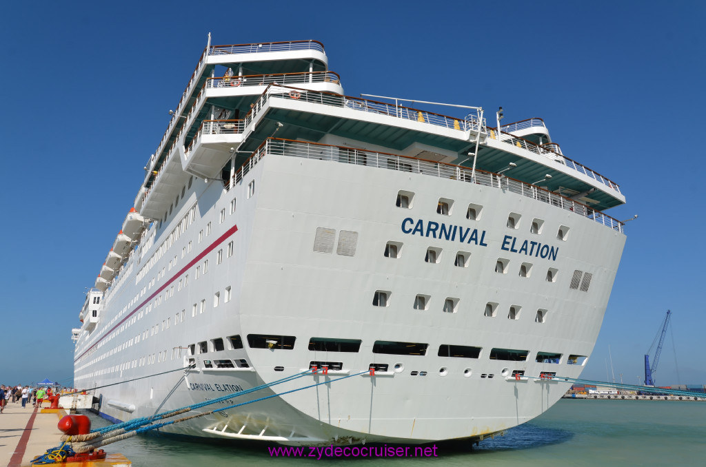 007: Carnival Elation, Progreso, 