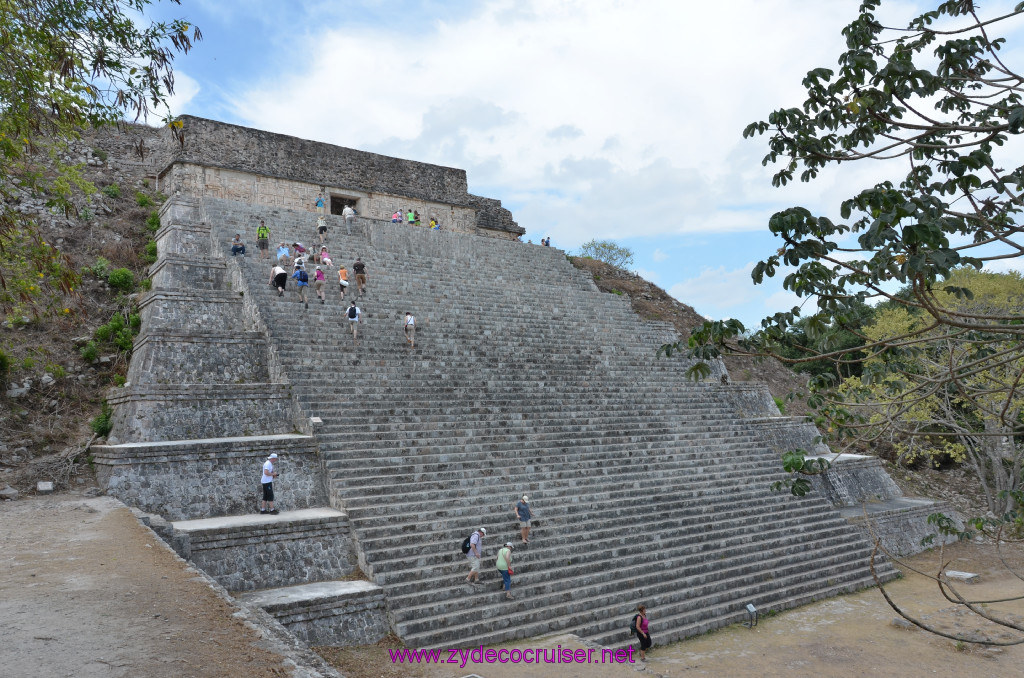 076: Carnival Elation Cruise, Progreso, Uxmal Mayan Ruins, 