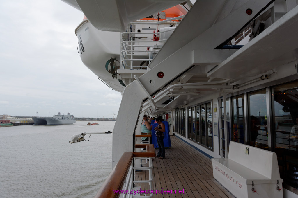 076: Carnival Elation Cruise, New Orleans, Embarkation