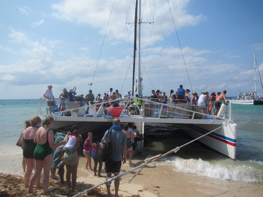 072: Carnival Elation Cruise, Cozumel, Deluxe Beach Catamaran Sail and Snorkel,