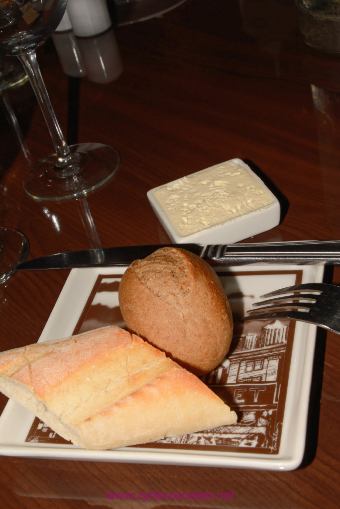 Carnival Freedom, American Table, Dinner 1, Assorted Breads, 