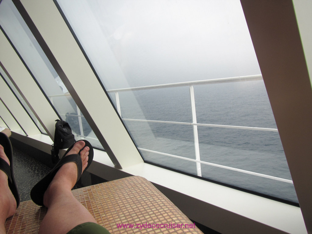124: Carnival Horizon Transatlantic Cruise, Sea Day 4, Cloud 9 Spa
