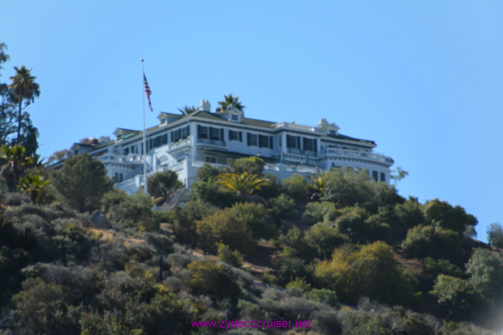 014: Carnival Imagination, Catalina, The Inn on Mt Ada, Wrigley Mansion. I understand they are closing later this year.