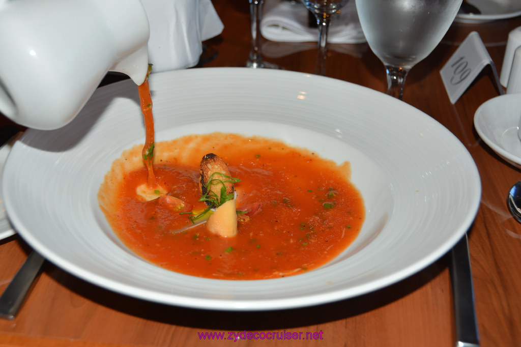 009: Carnival Cruise Seaday Brunch, Flamin' Tomatoes Soup