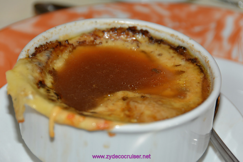 MDR Dinner, Gratinated Onion Soup, 