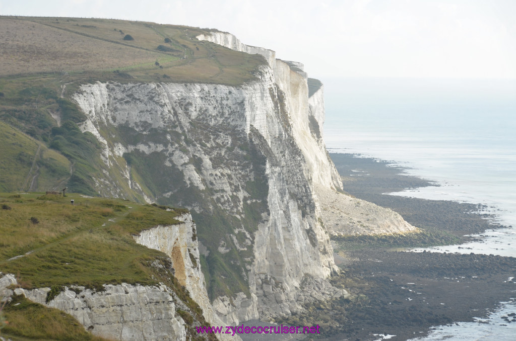 023: Dover, England, White Cliffs Geotours, Langdon Cliffs, 