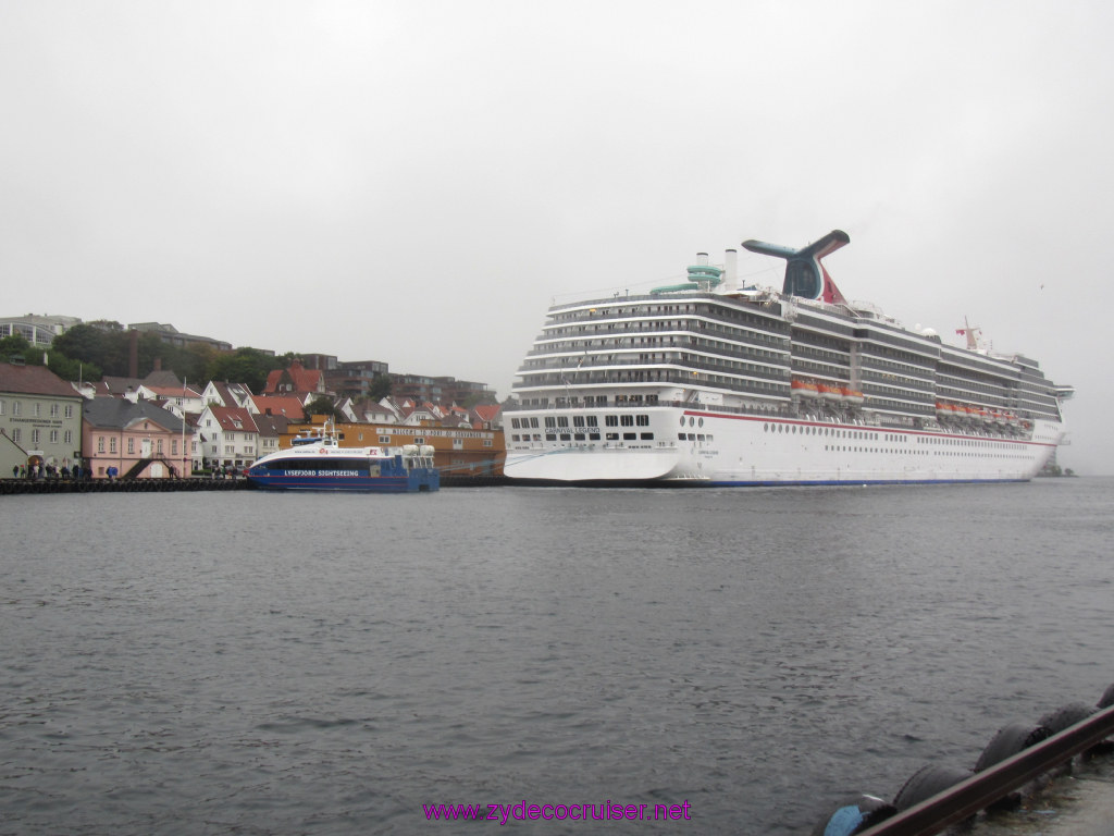 037: Carnival Legend cruise, Stavanger, Lysefjord and Pulpit Rock Tour, 