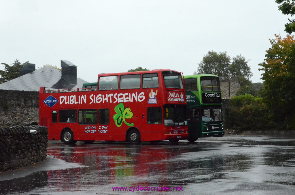 035: Carnival Legend, British Isles Cruise, Dublin, Malahide Castle, Hop On Hop Off Bus, 