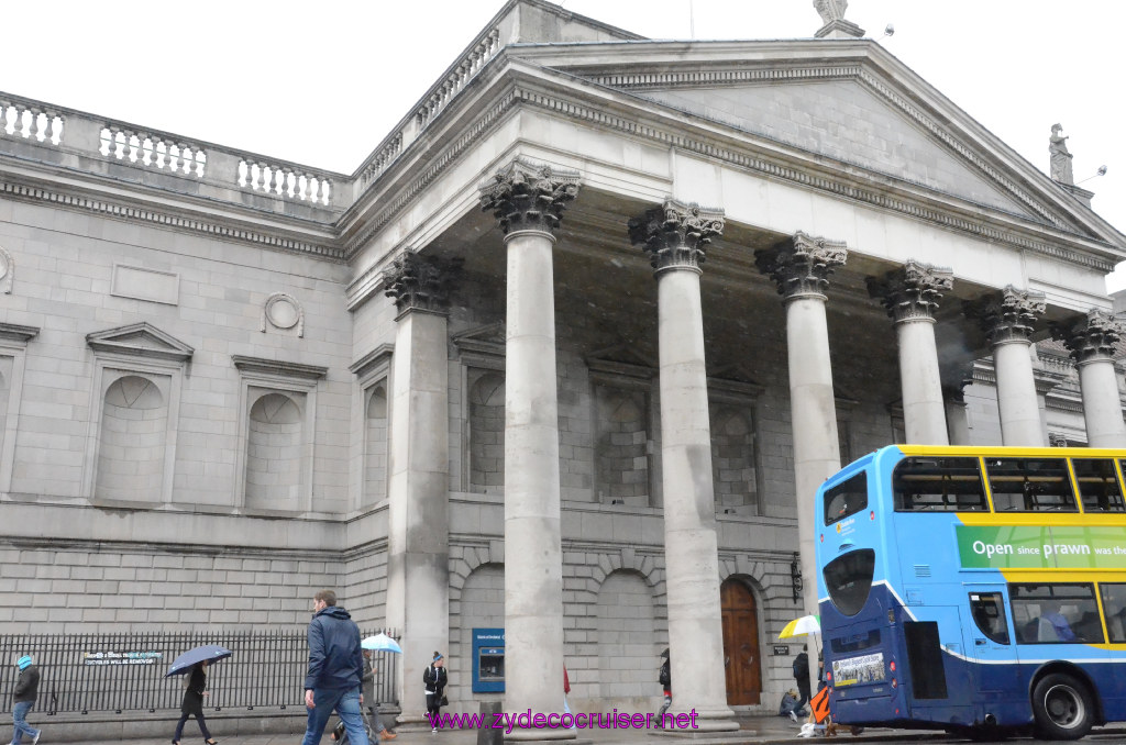 124: Carnival Legend, British Isles Cruise, Dublin, Old Irish Parliament, now Bank of Ireland, 