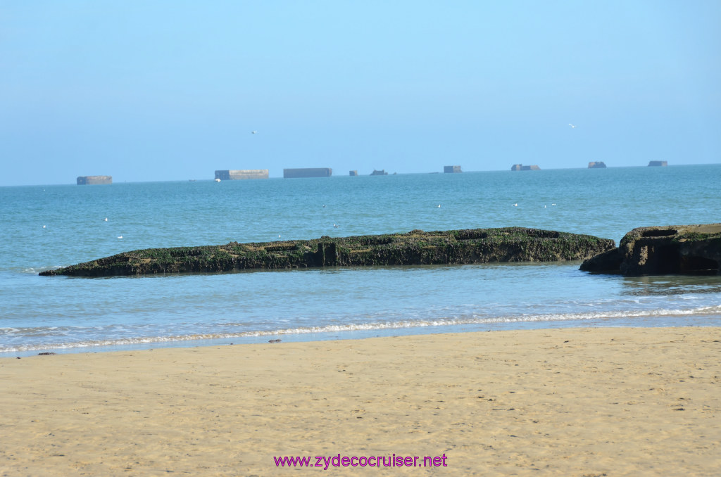 116: Carnival Legend British Isles Cruise, Le Havre, D Day Landing Beaches, Arromanches, 