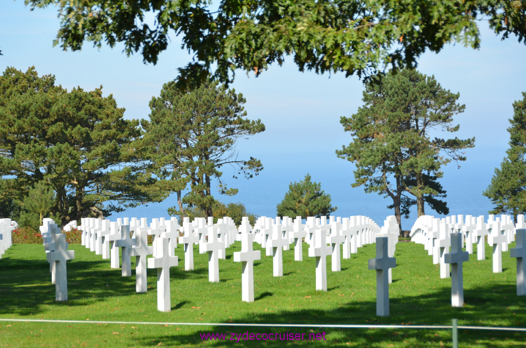 261: Carnival Legend British Isles Cruise, Le Havre, D Day Landing Beaches, Normandy American Cemetery and Memorial