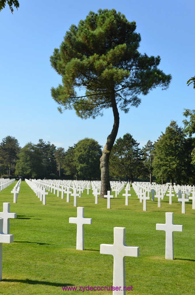264: Carnival Legend British Isles Cruise, Le Havre, D Day Landing Beaches, Normandy American Cemetery and Memorial