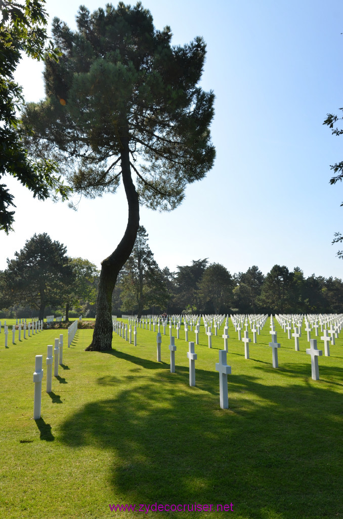 270: Carnival Legend British Isles Cruise, Le Havre, D Day Landing Beaches, Normandy American Cemetery and Memorial