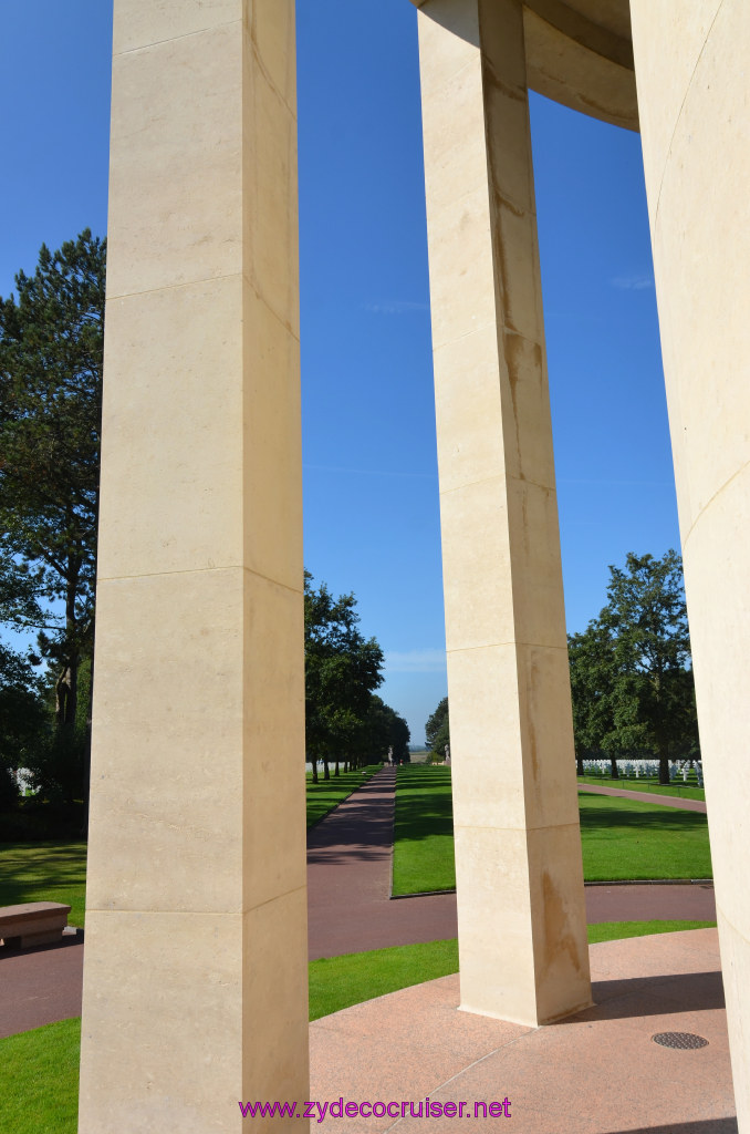 288: Carnival Legend British Isles Cruise, Le Havre, D Day Landing Beaches, Normandy American Cemetery and Memorial