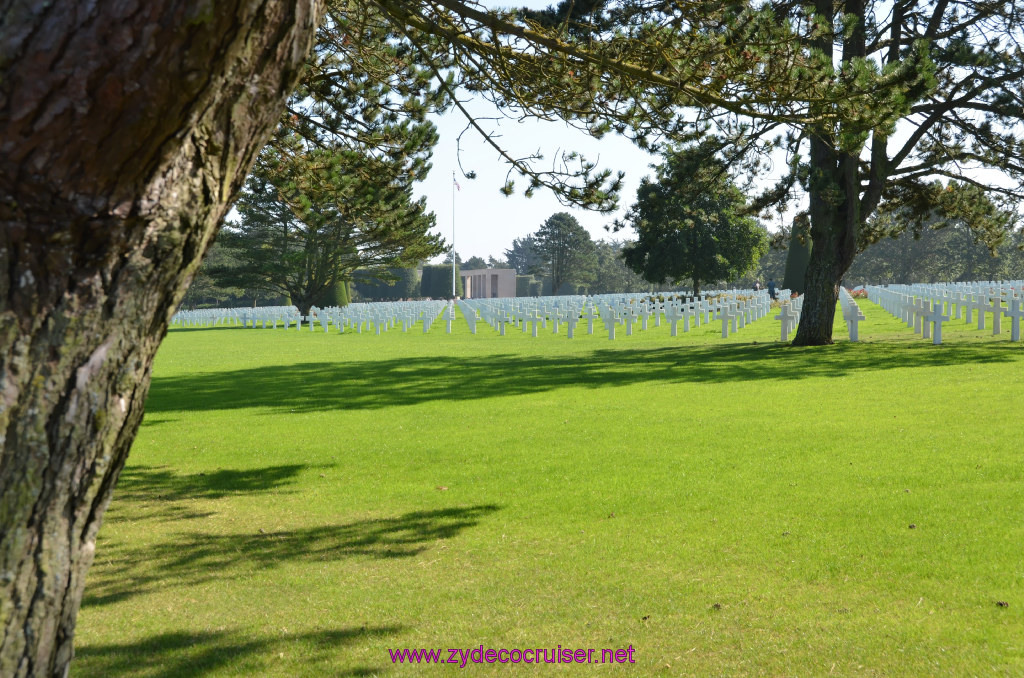 310: Carnival Legend British Isles Cruise, Le Havre, D Day Landing Beaches, Normandy American Cemetery and Memorial