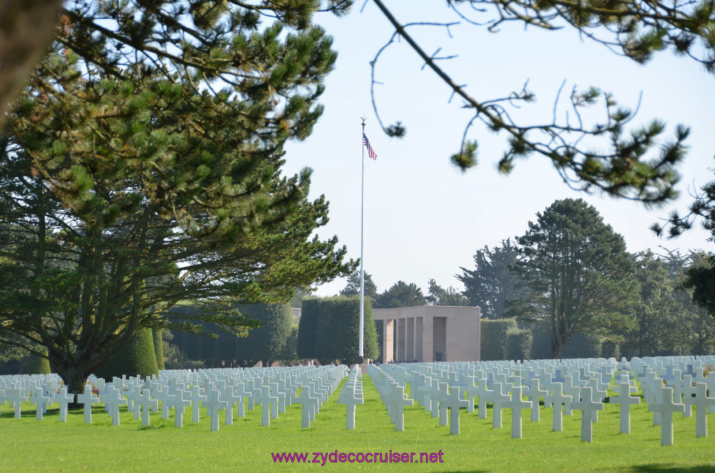 311: Carnival Legend British Isles Cruise, Le Havre, D Day Landing Beaches, Normandy American Cemetery and Memorial