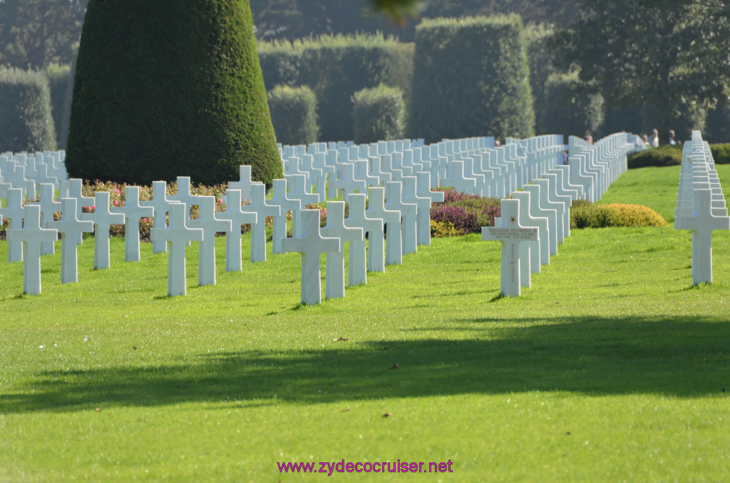 316: Carnival Legend British Isles Cruise, Le Havre, D Day Landing Beaches, Normandy American Cemetery and Memorial