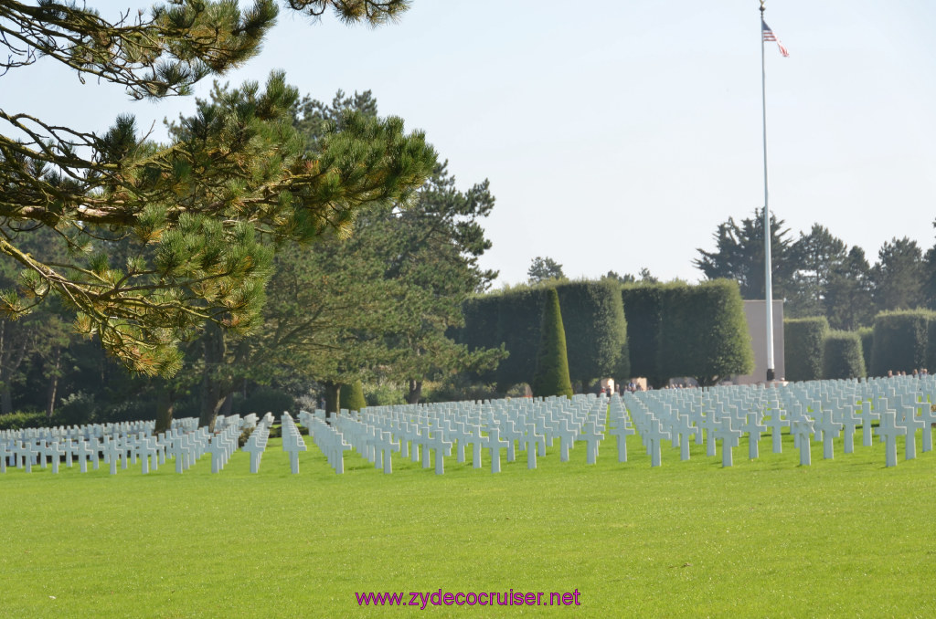 318: Carnival Legend British Isles Cruise, Le Havre, D Day Landing Beaches, Normandy American Cemetery and Memorial