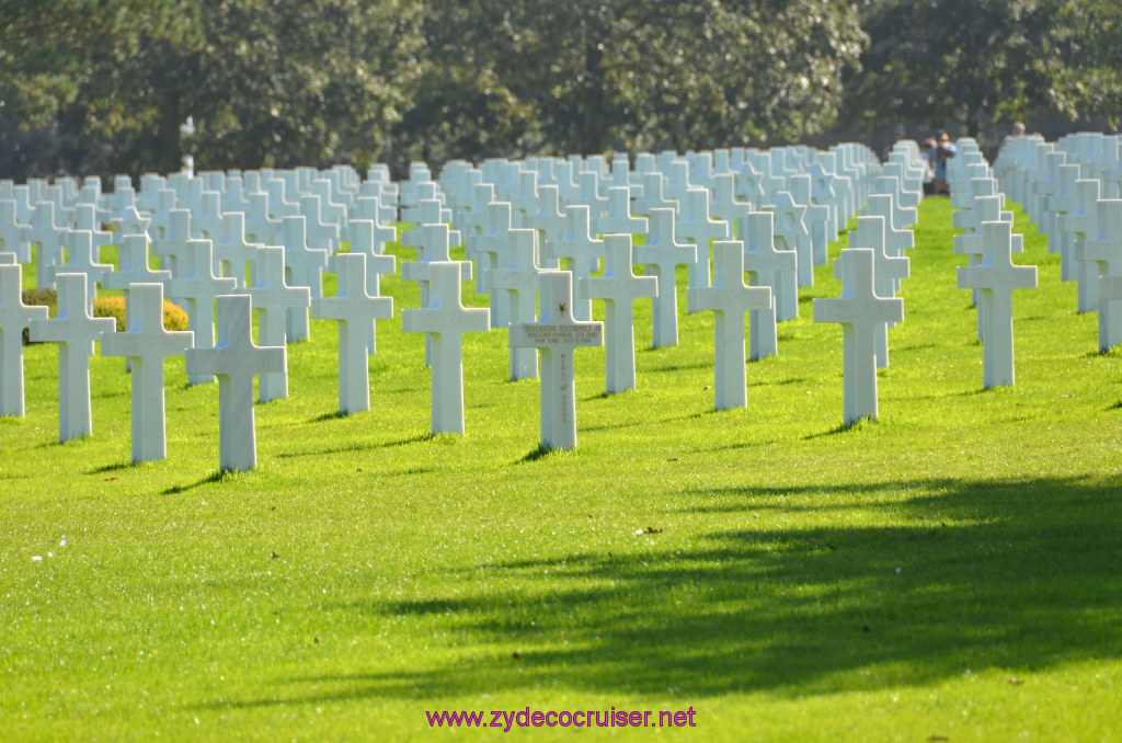 324: Carnival Legend British Isles Cruise, Le Havre, D Day Landing Beaches, Normandy American Cemetery and Memorial