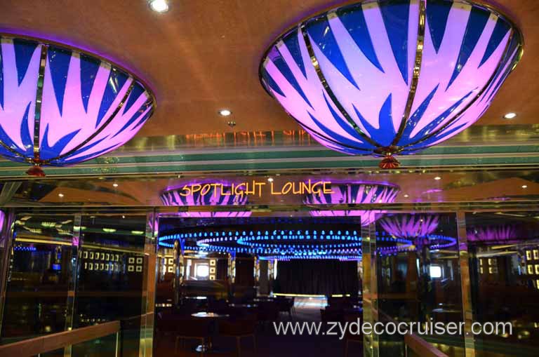 228: Carnival Magic Inaugural Cruise, Grand Mediterranean, Venice, Spotlight Lounge