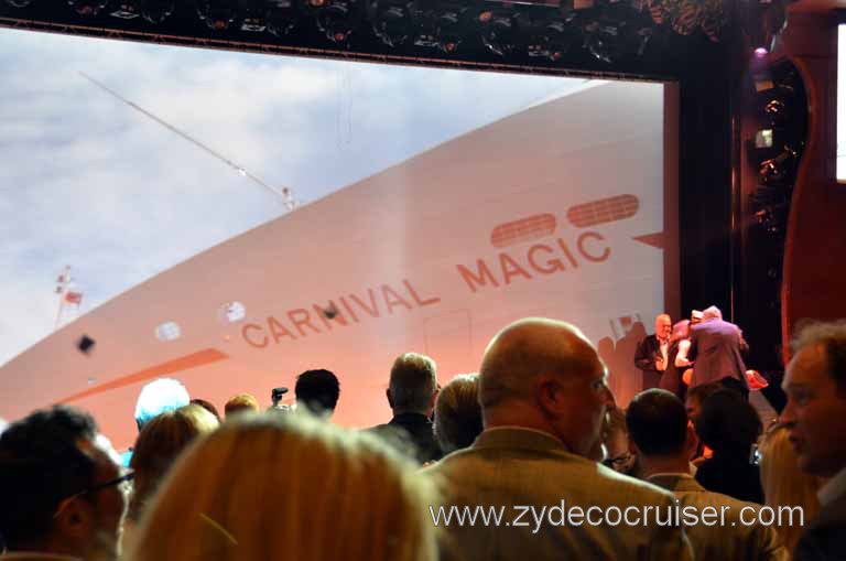 297: Carnival Magic Inaugural Cruise, Grand Mediterranean, Venice, Naming Ceremony, 
