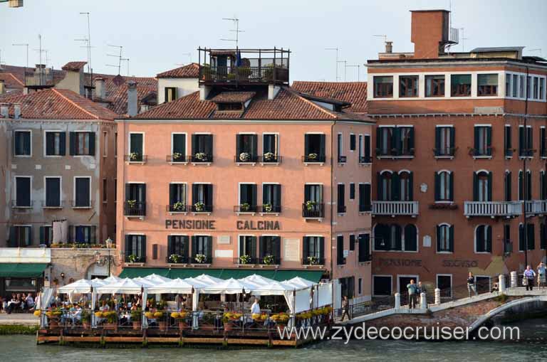 427: Carnival Magic Inaugural Cruise, Grand Mediterranean, Venice, Venice Sailaway, Pensione Calcina