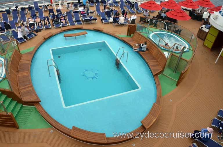 075: Carnival Magic Inaugural Cruise, Sea Day 1, Aft Tides Pool, 