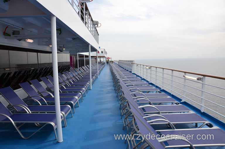 153: Carnival Magic Inaugural Cruise, Sea Day 1, Deck 11