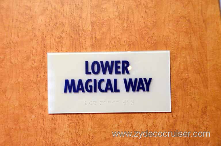 045: Carnival Magic, Inaugural Cruise, Sea Day 2, Lower Magical Way