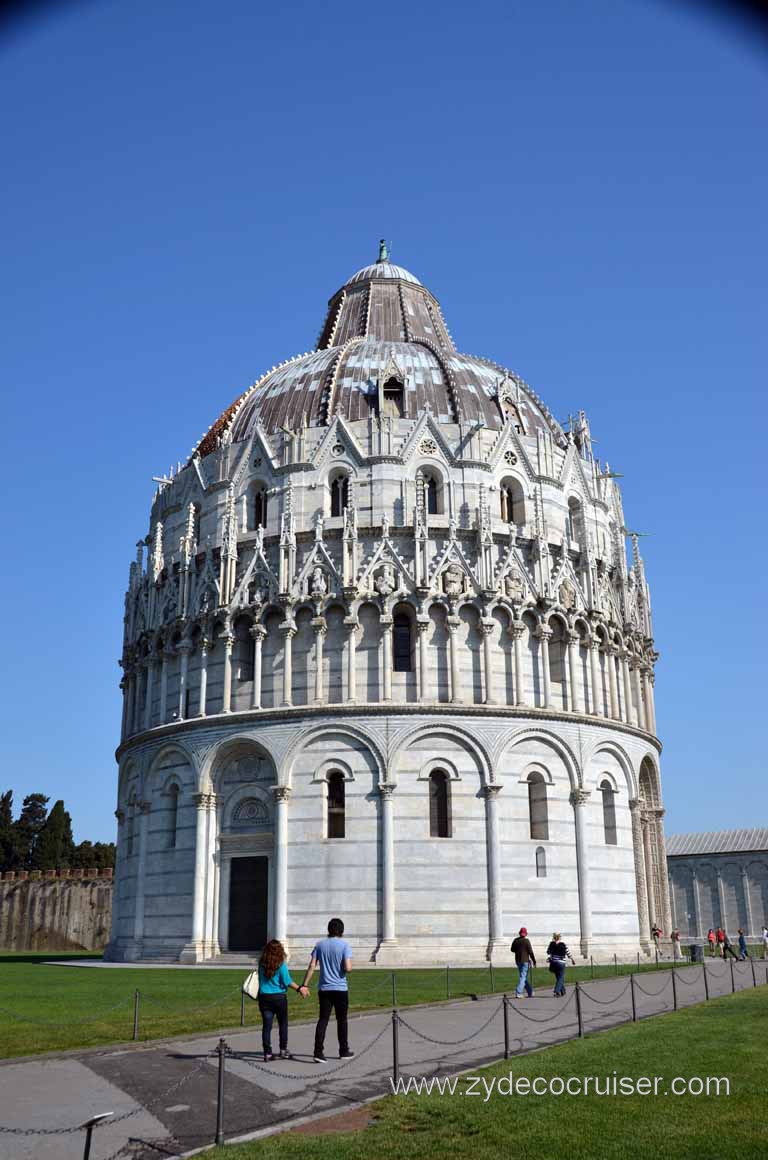 041: Carnival Magic Inaugural Voyage, Livorno, Pisa and Winery Tour, Baptistery