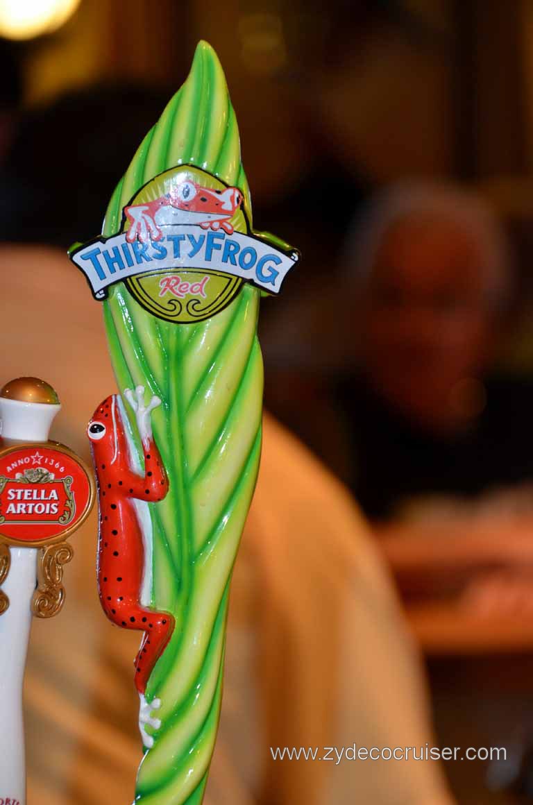 201: Carnival Magic Inaugural Voyage, Monte Carlo, Sea Day 3, Thirsty Frog Red