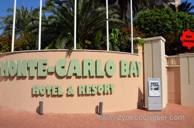332: Carnival Magic Grand Mediterranean Cruise, Monte Carlo, Monaco, HoHo Tour, Monte Carlo Bay Hotel & Resort