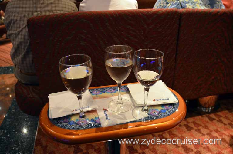 088: Carnival Magic, Mediterranean Cruise, Sea Day 2, Past Guest Party, Wine-R-Us