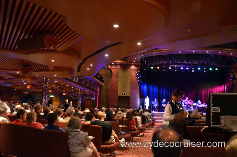092: Carnival Magic, Mediterranean Cruise, Sea Day 2, Past Guest Party, 