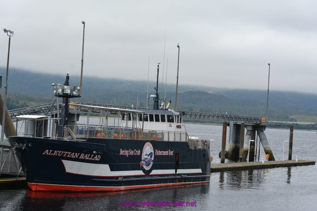030: Carnival Miracle Alaska Cruise, Ketchikan, Bering Sea Crab Fisherman's Tour, 