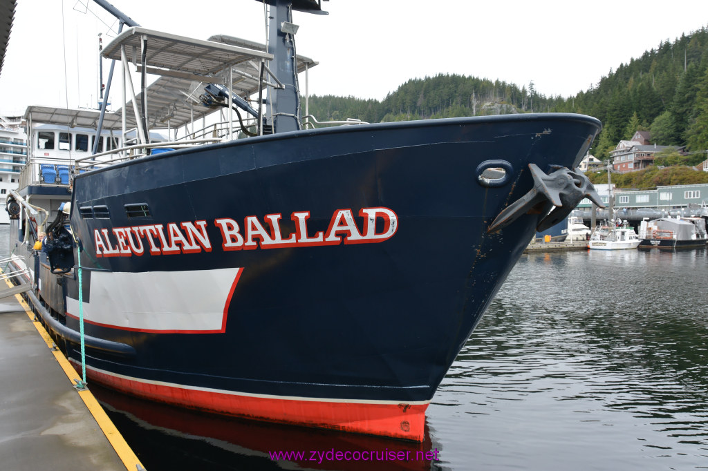 032: Carnival Miracle Alaska Cruise, Ketchikan, Bering Sea Crab Fisherman's Tour, 