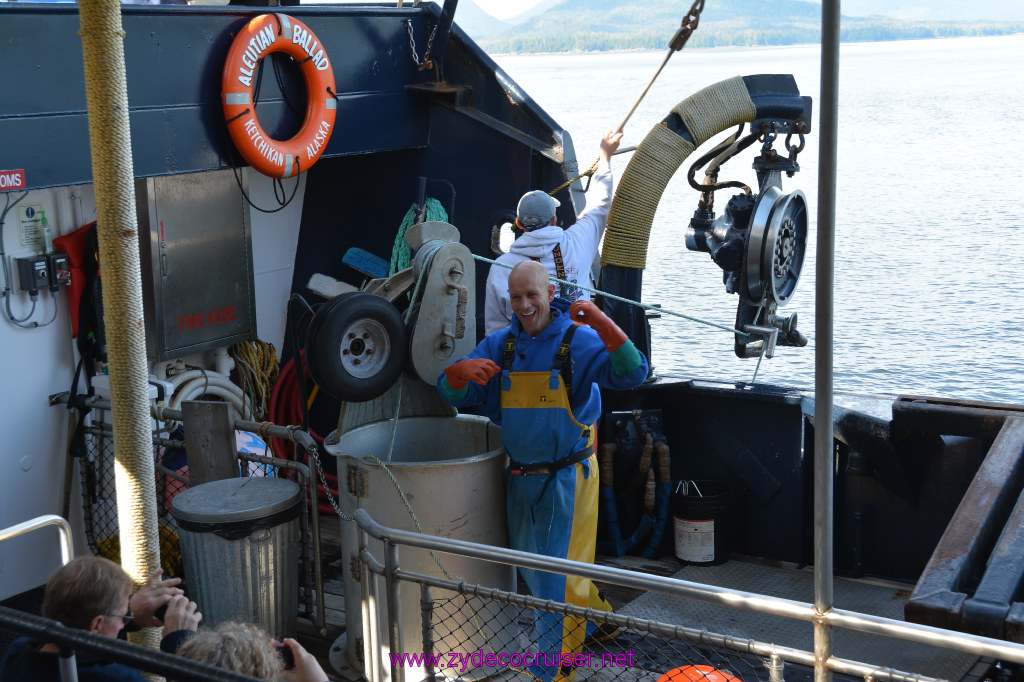 263: Carnival Miracle Alaska Cruise, Ketchikan, Bering Sea Crab Fisherman's Tour, 