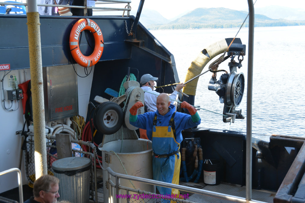 264: Carnival Miracle Alaska Cruise, Ketchikan, Bering Sea Crab Fisherman's Tour, 