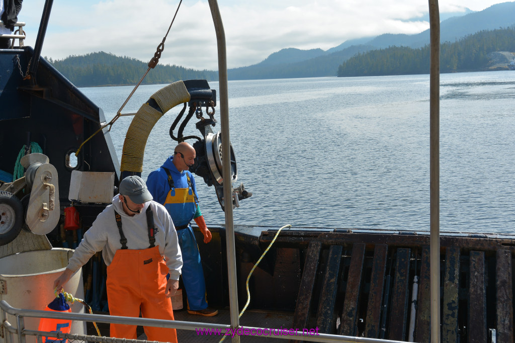 293: Carnival Miracle Alaska Cruise, Ketchikan, Bering Sea Crab Fisherman's Tour, 