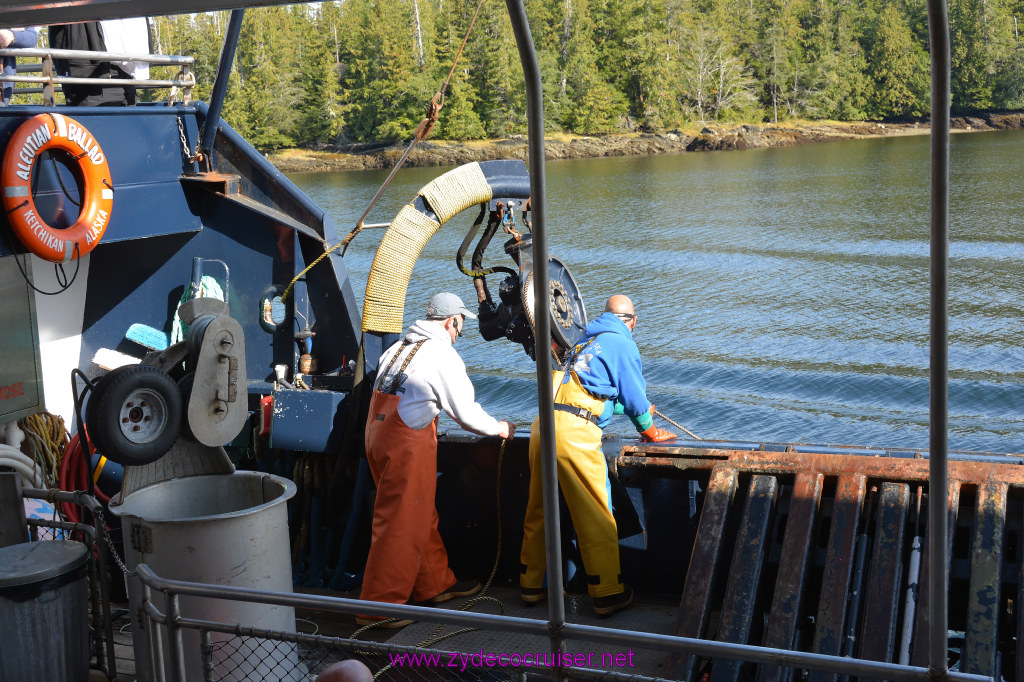 308: Carnival Miracle Alaska Cruise, Ketchikan, Bering Sea Crab Fisherman's Tour, 