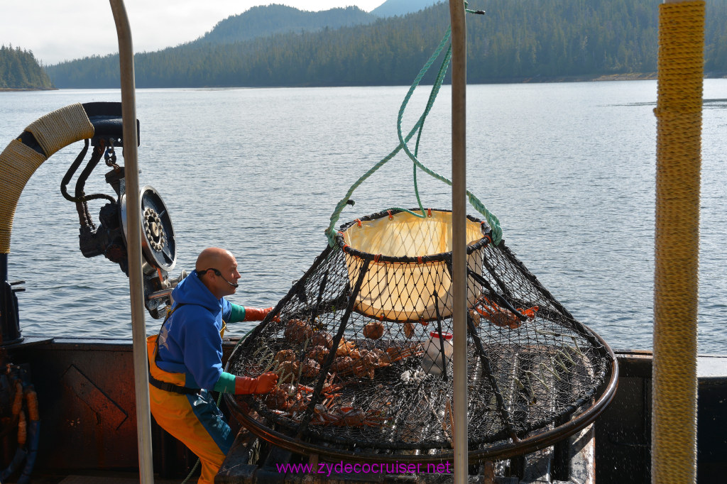 319: Carnival Miracle Alaska Cruise, Ketchikan, Bering Sea Crab Fisherman's Tour, 