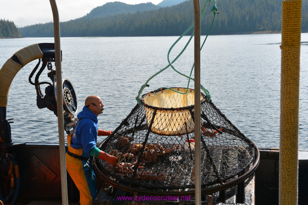 320: Carnival Miracle Alaska Cruise, Ketchikan, Bering Sea Crab Fisherman's Tour, 