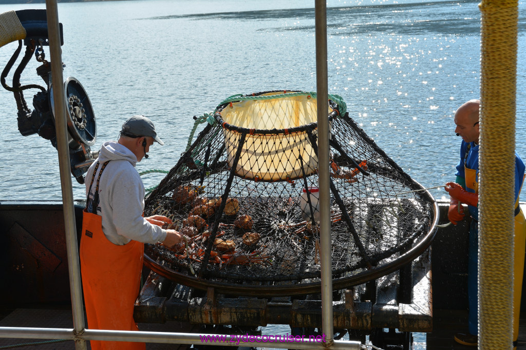 323: Carnival Miracle Alaska Cruise, Ketchikan, Bering Sea Crab Fisherman's Tour, 