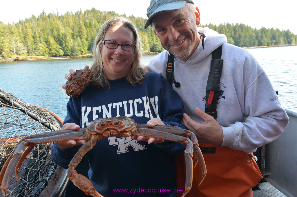 334: Carnival Miracle Alaska Cruise, Ketchikan, Bering Sea Crab Fisherman's Tour, 