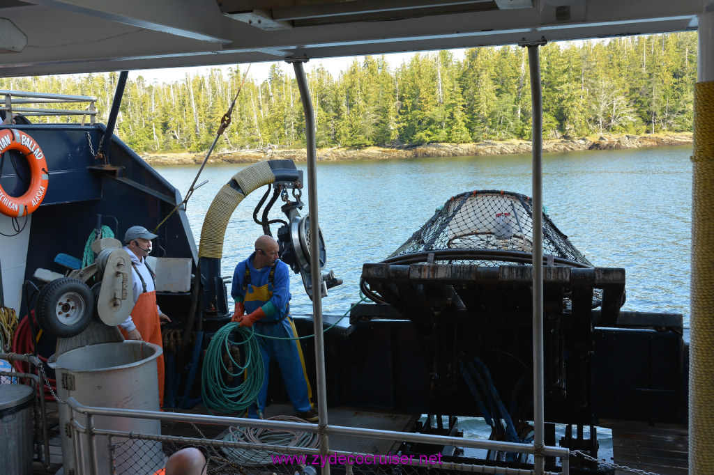 343: Carnival Miracle Alaska Cruise, Ketchikan, Bering Sea Crab Fisherman's Tour, 